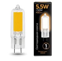 Лампа светодиодная LED Gauss  G4 5.5W 3000K  картинка 